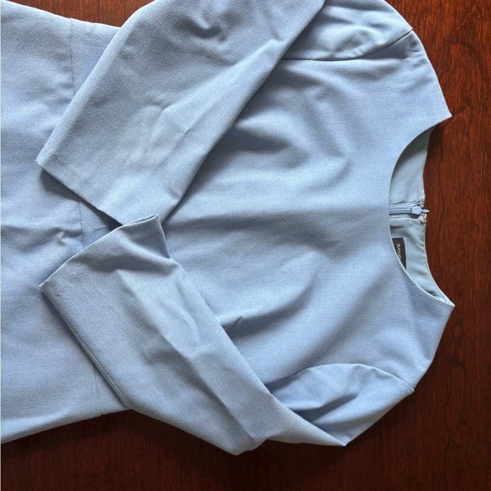 Banana Republic Light Blue Dress - Picture 3 of 4
